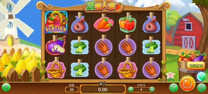 ZG電子〈蔬香人家〉老虎機遊戲介紹